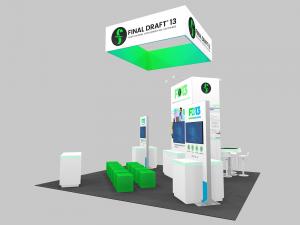 RE-9121 Rental Trade Show Island Exhibit -- Image 2